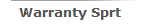 Warranty Sprt